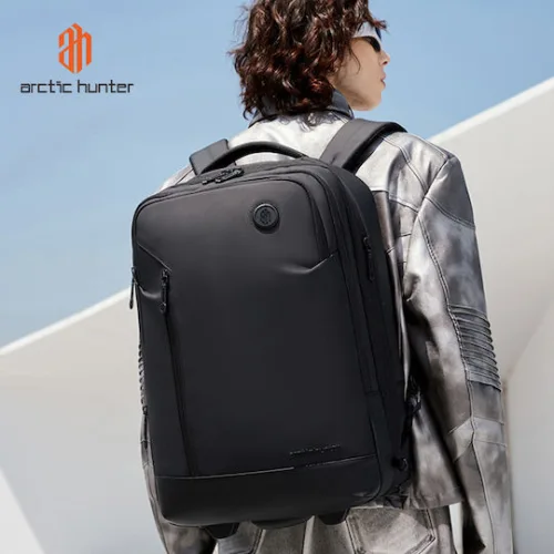 ARCTIC HUNTER τσάντα ταξιδίου LG00861 με θήκη laptop 15.6