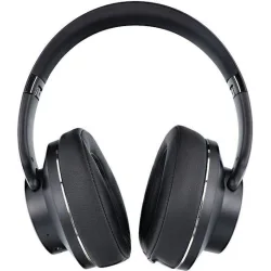DOQAUS headphones DESIGN 1, ασύρματα & ενσύρματα, Φ40mm, 600mAh, μαύρα
