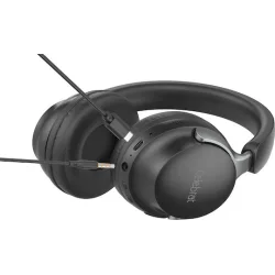 CELEBRAT headphones A40, ασύρματα & ενσύρματα, 40mm, 250mAh, μαύρα