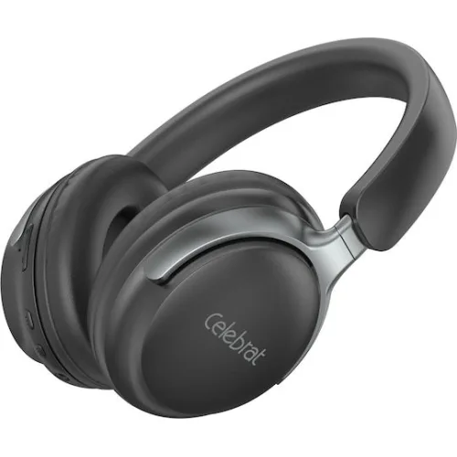CELEBRAT headphones A40, ασύρματα & ενσύρματα, 40mm, 250mAh, μαύρα