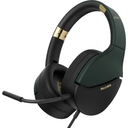 SADES gaming headset SPOWER, 3.5mm σύνδεση, 40mm, multi-platform, μαύρο/πράσινο
