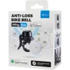 MILI κουδούνι ποδηλάτου με smart tag MiTag Duo, iOS & Android, Bluetooth tracker, μαύρο/λευκό