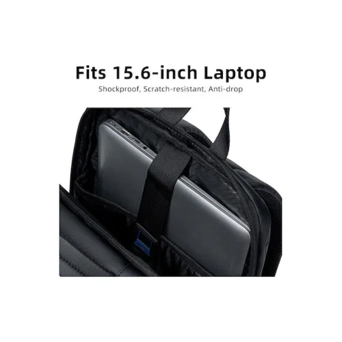 GOLDEN WOLF τσάντα πλάτης GB00731 με θήκη laptop 15.6
