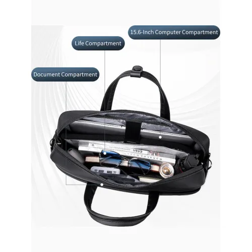 ARCTIC HUNTER τσάντα ώμου GWB00849 με θήκη laptop 15.6