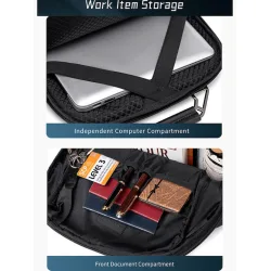 ARCTIC HUNTER τσάντα πλάτης B00915 με θήκη laptop 15.6