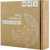 Smart θερμοστάτης αερίου BHT-800WM-GCLW, WiFi, επιτοίχιος, λευκός