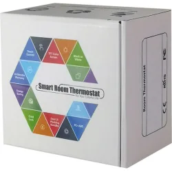 Smart θερμοστάτης αερίου BHT-15GCLW, WiFi, χωνευτός, μαύρος