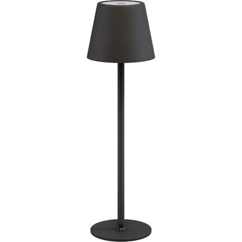 GOOBAY επιτραπέζιο φωτιστικό 77673, 3000K, dimmable, επαναφορτιζόμενο, μαύρο
