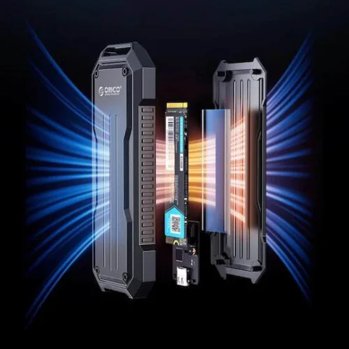 ORICO θήκη για M.2 NVME/NGFF SSD OXS2C3-G2, 10Gbps, γκρι
