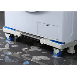 Βάση λευκών συσκευών TOOL-0066 με ρόδες, ρυθμιζόμενη, max 600kg, γκρι