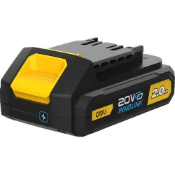 DELI μπαταρία λιθίου για εργαλεία μπαταρίας DL-DC20A2, 20V 2Ah