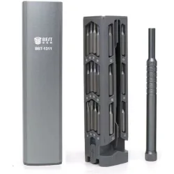 BEST σετ κατσαβίδι ακριβείας BST-1311 με 42 μύτες, με θήκη, 45τμχ