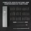 BEST σετ κατσαβίδι ακριβείας BST-1311 με 42 μύτες, με θήκη, 45τμχ