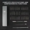 BEST σετ κατσαβίδι ακριβείας BST-1311 με 42 μύτες, με θήκη, 45τμχ