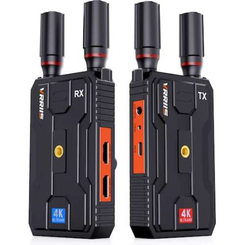 VRRIIS HDMI σύστημα ασύρματης μετάδοσης βίντεο WL097 Pro, 4K, 2.4/5GHz, έως 400m