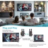 VRRIIS HDMI σύστημα ασύρματης μετάδοσης βίντεο WL097 Pro, 4K, 2.4/5GHz, έως 400m