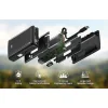 SILICON POWER power bank CP10 με καλώδιο USB-C, 2x θύρες εξόδου, 10000mAh, 20W, μαύρο