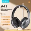 CELEBRAT headphones A41, ασύρματα & ενσύρματα, 40mm, 400mAh, ANC, μαύρα