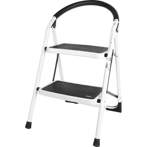 DELI σκάλα σιδήρου DL509012 με 2 σκαλοπάτια, 46cm, 150kg