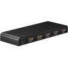 GOOBAY HDMI splitter 58482, 4 σε 1, 4K/30Hz, μαύρο