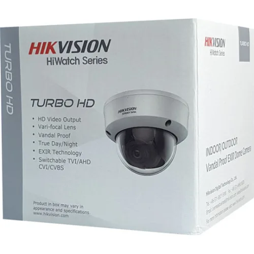 HIKVISION HIWATCH υβριδική κάμερα HWT-D320-VF, 2.8-12mm, 2MP, IP66, IK10