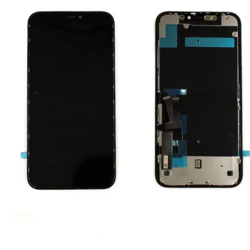 TW INCELL LCD ILCD-018 για iPhone 11, camera-sensor ring, earmesh, μαύρη