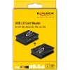 DELOCK card reader 91007 για Micro SD/SD/CF/MS/xD/M2, μαύρο