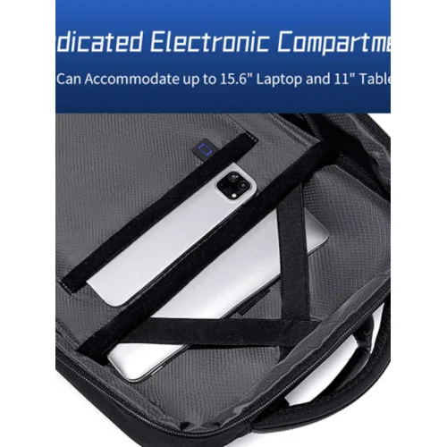 ARCTIC HUNTER τσάντα πλάτης B00550 με θήκη laptop 15.6