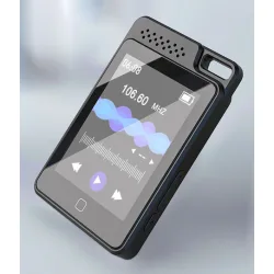 Ruizu C1 MP3 Player (64GB) με Οθόνη Αφής 2.4" Μαύρο