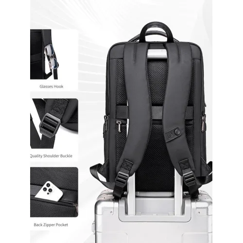 Arctic Hunter Τσάντα Πλάτης για Laptop 15.6" σε Χακί χρώμα B00872-KH