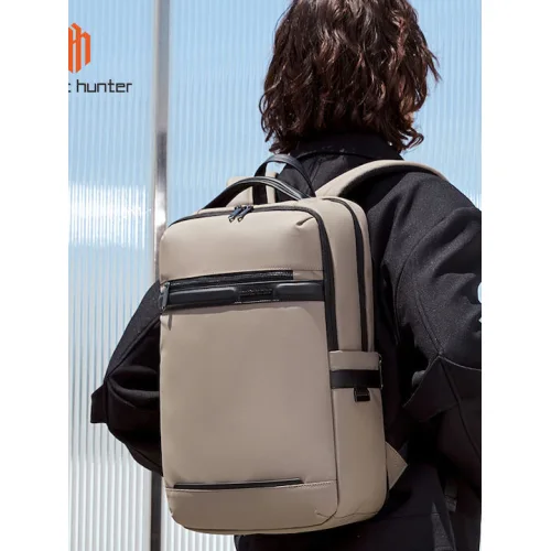Arctic Hunter Τσάντα Πλάτης για Laptop 15.6" σε Χακί χρώμα B00872-KH