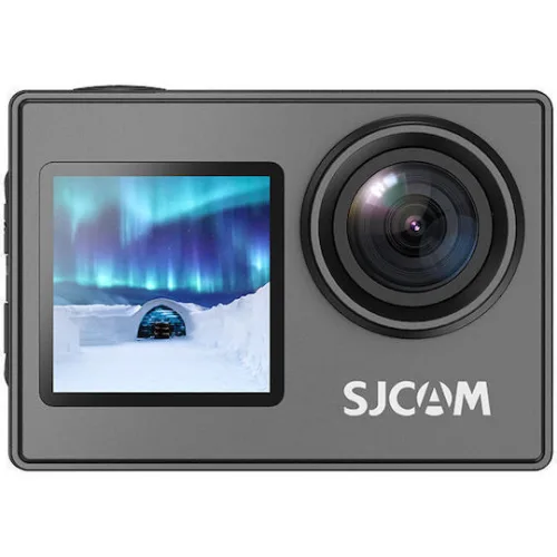 SJCAM SJ4000 Dual Screen Action Camera Full HD (1080p) Υποβρύχια (με Θήκη) Standard με Οθόνη 1.5" και Wi-Fi Μαύρη