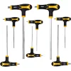 DELI σετ κλειδιά Allen DL233108, τύπου Ταφ, 2-10mm, Cr-V, 8τμχ