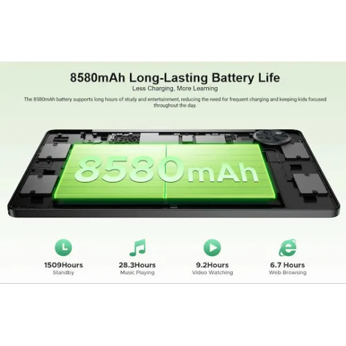 Doogee U11 Kid 11" Tablet (4GB/128GB) Πράσινο
