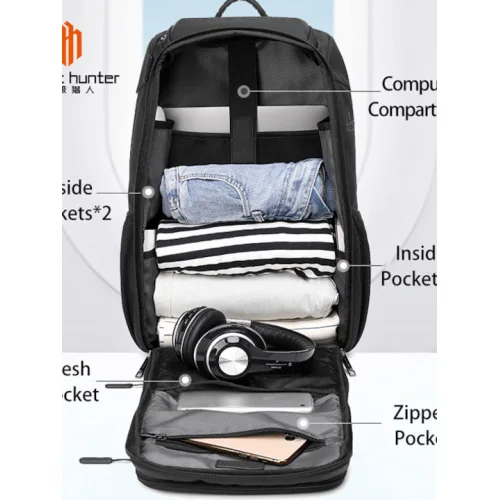 ARCTIC HUNTER τσάντα πλάτης B00461 με θήκη laptop 15.6
