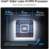 BEELINK mini PC Mini S12, Intel N95, 12GB, 512GB M.2, Windows 11 Pro
