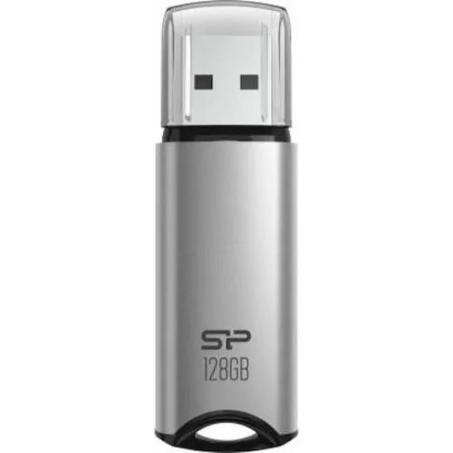 SILICON POWER USB Flash Drive Marvel M02, 128GB, USB 3.2, γκρι