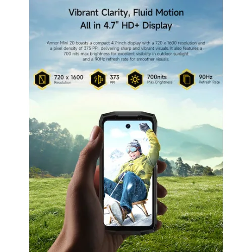 ULEFONE smartphone Armor Mini 20, 4.7