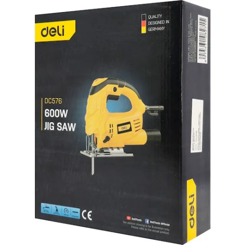 DELI σέγα DC576, ρυθμιζόμενη, 600W