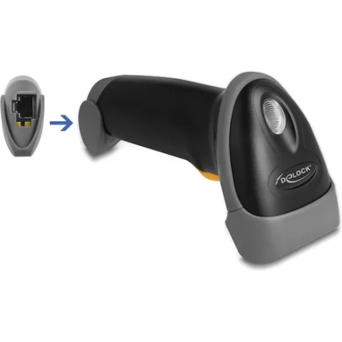 DeLock Scanner Χειρός Ενσύρματο με Δυνατότητα Ανάγνωσης 1D BarcodesΚωδικός: 90584