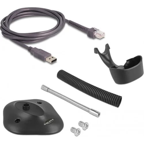 DeLock Scanner Χειρός Ενσύρματο με Δυνατότητα Ανάγνωσης 1D BarcodesΚωδικός: 90584