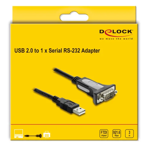 DeLock Καλώδιο 3m 66922 2τμχ