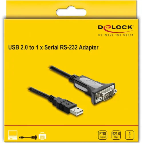 DeLock Καλώδιο 3m 66922 2τμχ