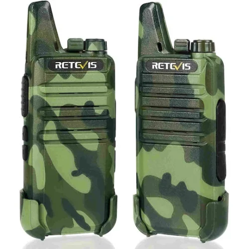 RETEVIS ασύρματος πομποδέκτης RT622, PMR, 16 κανάλια, καμουφλάζ, 2τμχ
