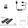 RIITEK τηλεχειριστήριο Mini i25 με πληκτρολόγιο & air mouse, 2.4GHz