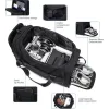 ARCTIC HUNTER τσάντα ταξιδίου LX00021, πτυσσόμενη, 30L, μαύρη