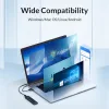 ORICO θήκη για Μ.2 NVMe SSD PWM2-G2-BK-EP, 10Gbps, έως 4TB, μαύρη