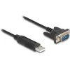 DeLock Μετατροπέας USB-A male σε Serial male 1τμχ 66461