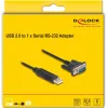 DeLock Μετατροπέας USB-A male σε Serial male 1τμχ 66461