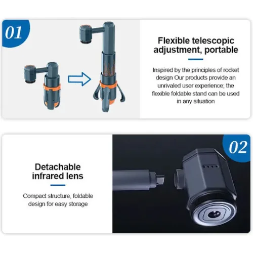 SUNSHINE κάμερα θερμικής απεικόνισης TB-03S, -20 έως 550 °C